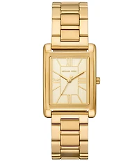 Michael Kors Women's Essex Three-Hand Stainless Steel Bracelet Watch