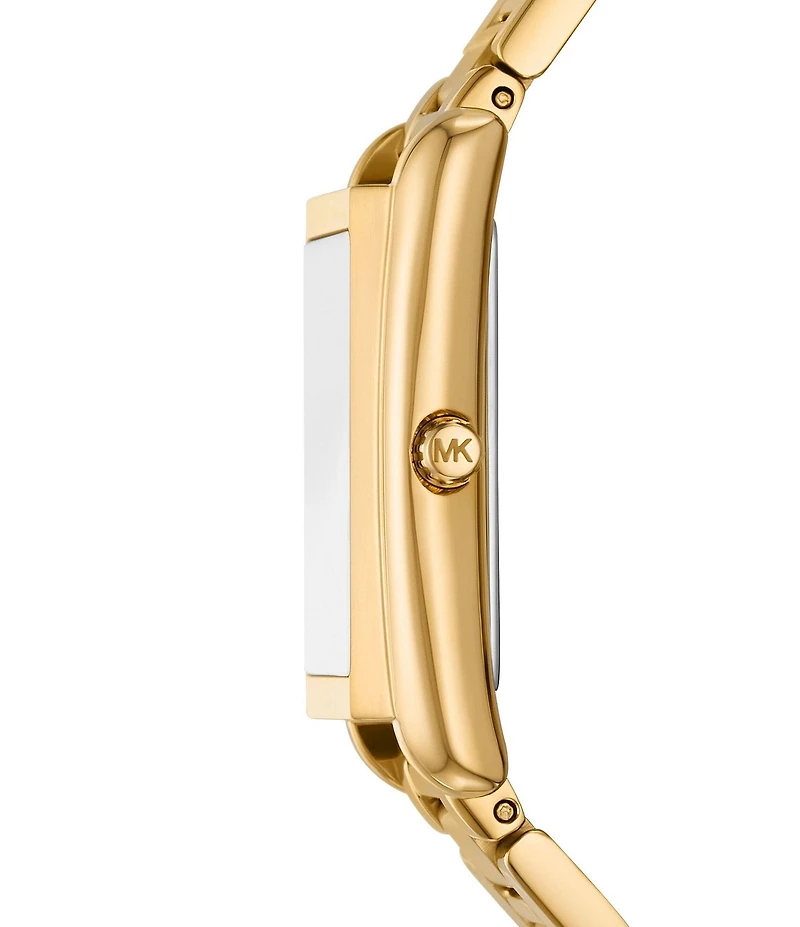 Michael Kors Women's Essex Three-Hand Stainless Steel Bracelet Watch
