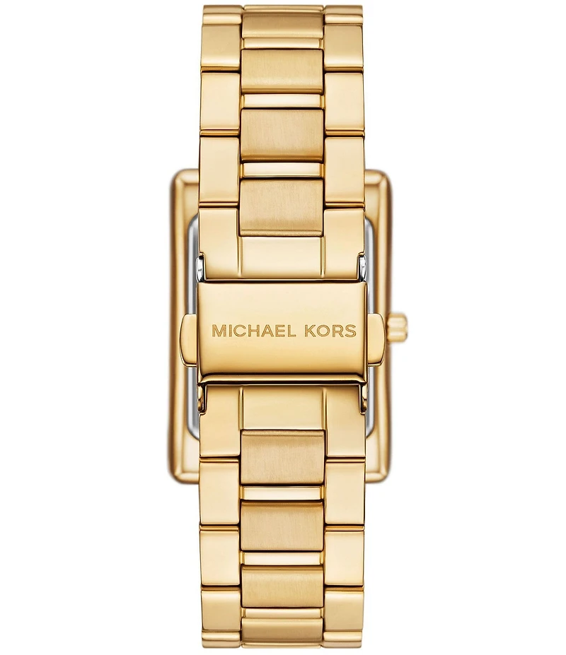 Michael Kors Women's Essex Three-Hand Stainless Steel Bracelet Watch