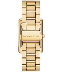 Michael Kors Women's Essex Three-Hand Stainless Steel Bracelet Watch