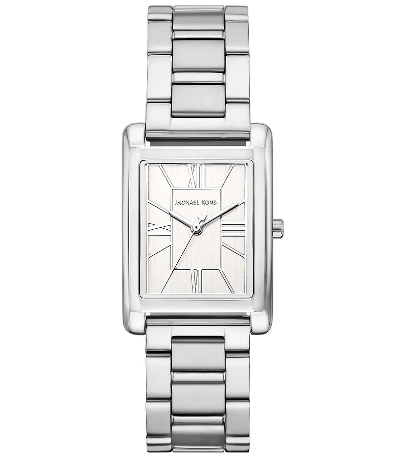 Michael Kors Women's Essex Three-Hand Stainless Steel Bracelet Watch