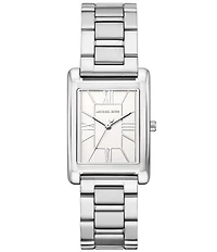 Michael Kors Women's Essex Three-Hand Stainless Steel Bracelet Watch