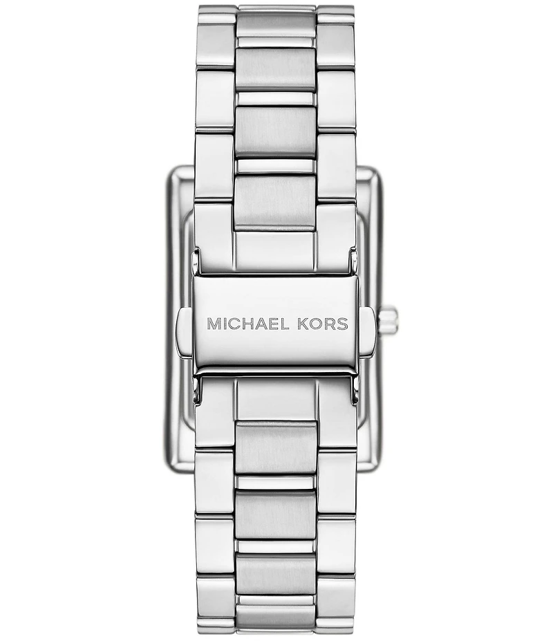 Michael Kors Women's Essex Three-Hand Stainless Steel Bracelet Watch