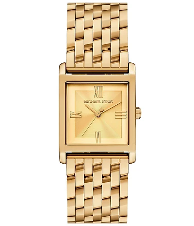 Michael Kors Women's Georgie Quartz Three Hand Stainless Steel Bracelet Watch