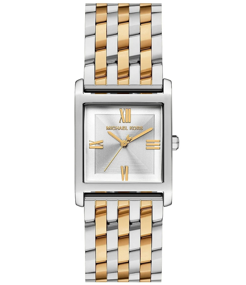 Michael Kors Women's Georgie Quartz Three Hand Stainless Steel Bracelet Watch
