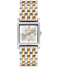 Michael Kors Women's Georgie Quartz Three Hand Stainless Steel Bracelet Watch