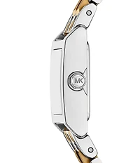 Michael Kors Women's Georgie Quartz Two Hand Stainless Steel Bracelet Watch