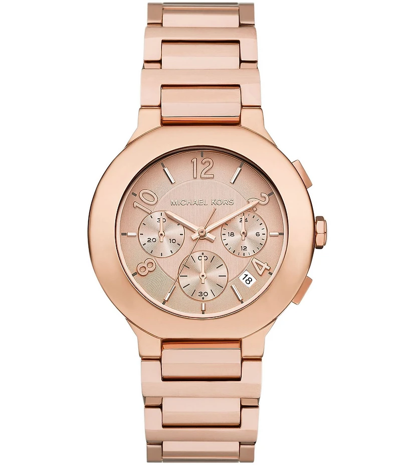 Michael Kors Women's Gramercy Chronograph Stainless Steel Chain Link Bracelet Watch