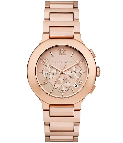 Michael Kors Women's Gramercy Chronograph Stainless Steel Chain Link Bracelet Watch