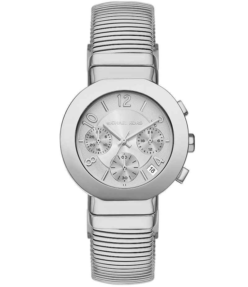 Michael Kors Women's Gramercy Chronograph Stainless Steel Bracelet Watch
