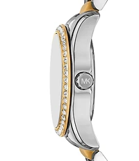 Michael Kors Women's Lexington Lux Multifunction Stainless Steel Bracelet Watch
