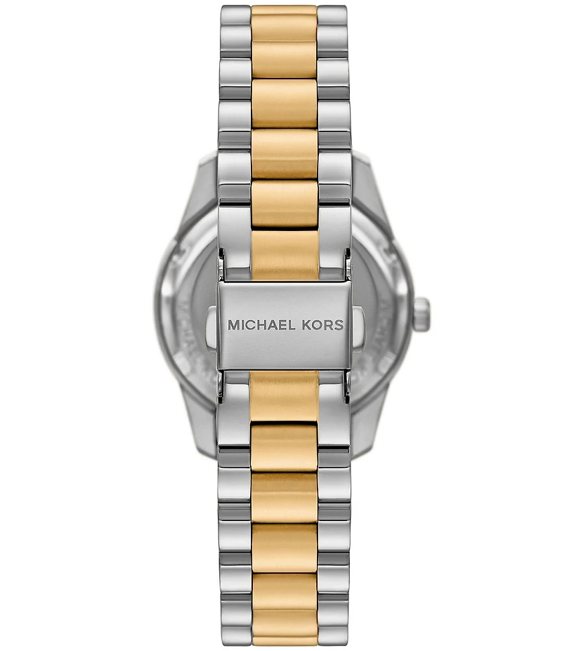 Michael Kors Women's Lexington Lux Multifunction Stainless Steel Bracelet Watch