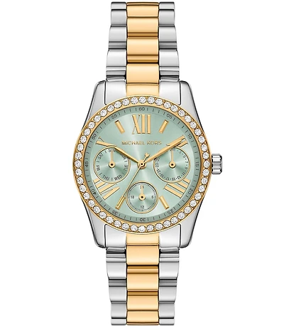 Michael Kors Women's Lexington Chronograph Multifunction Stainless Steel Bracelet Watch
