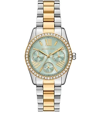 Michael Kors Women's Lexington Chronograph Multifunction Stainless Steel Bracelet Watch