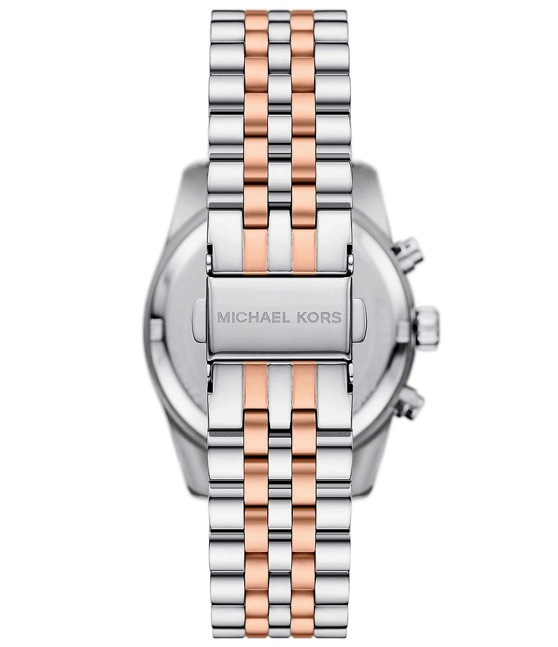 Michael Kors Women's Lexington Quartz Chronograph Stainless Steel Bracelet Watch