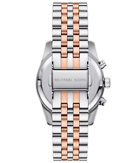Michael Kors Women's Lexington Quartz Chronograph Stainless Steel Bracelet Watch