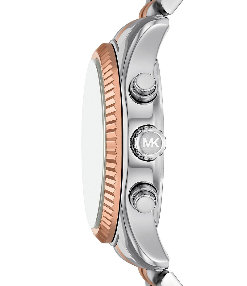 Michael Kors Women's Lexington Quartz Chronograph Stainless Steel Bracelet Watch