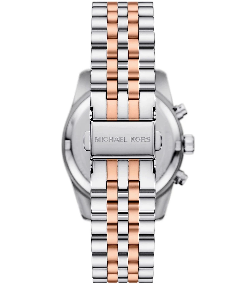Michael Kors Women's Lexington Quartz Chronograph Stainless Steel Bracelet Watch