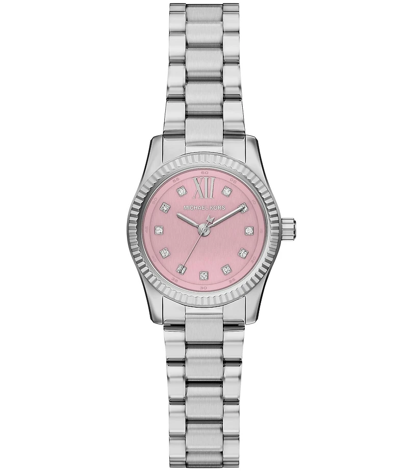 Michael Kors Women's Lexington Quartz Three-Hand Stainless Steel Bracelet Watch
