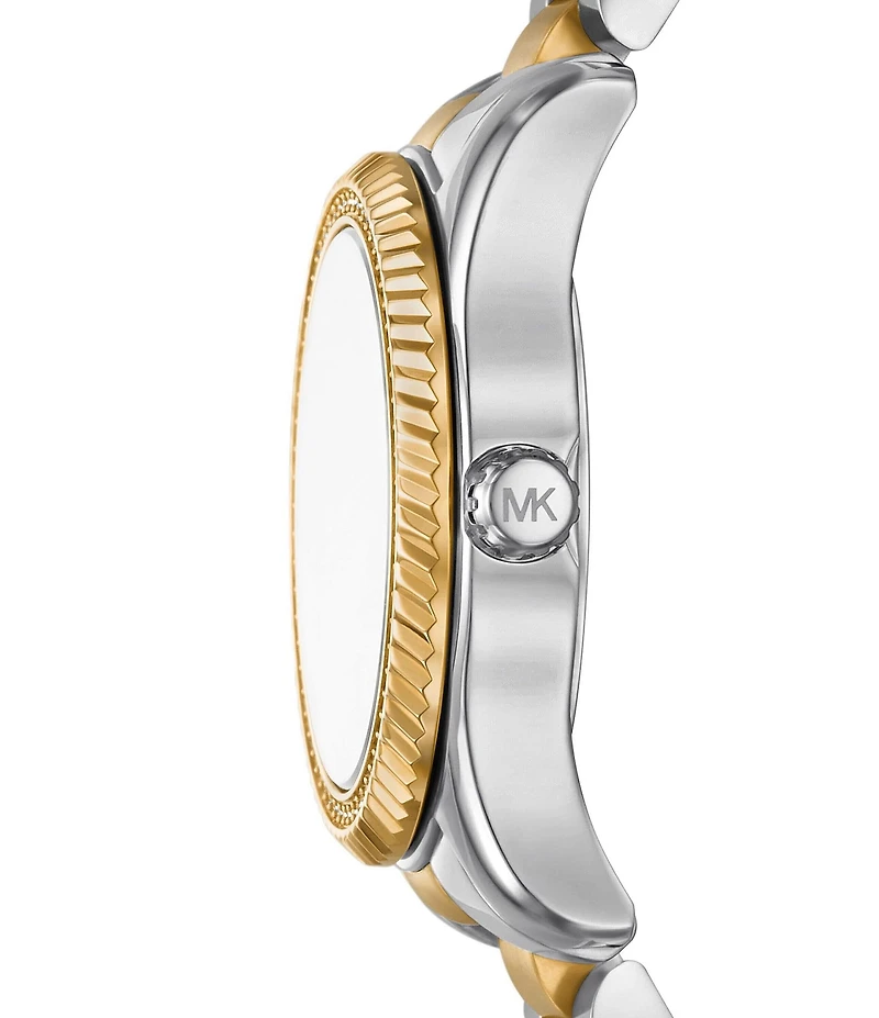 Michael Kors Women's Lexington Quartz Three-Hand Stainless Steel Bracelet Watch