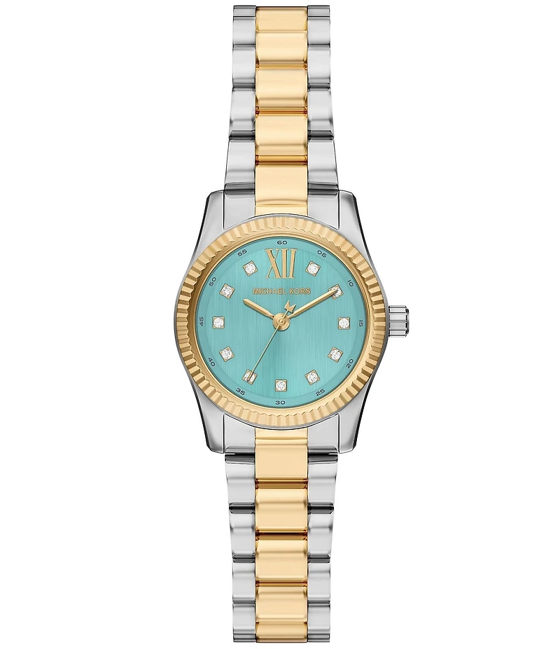 Michael Kors Women's Lexington Quartz Three Hand Stainless Steel Bracelet Watch