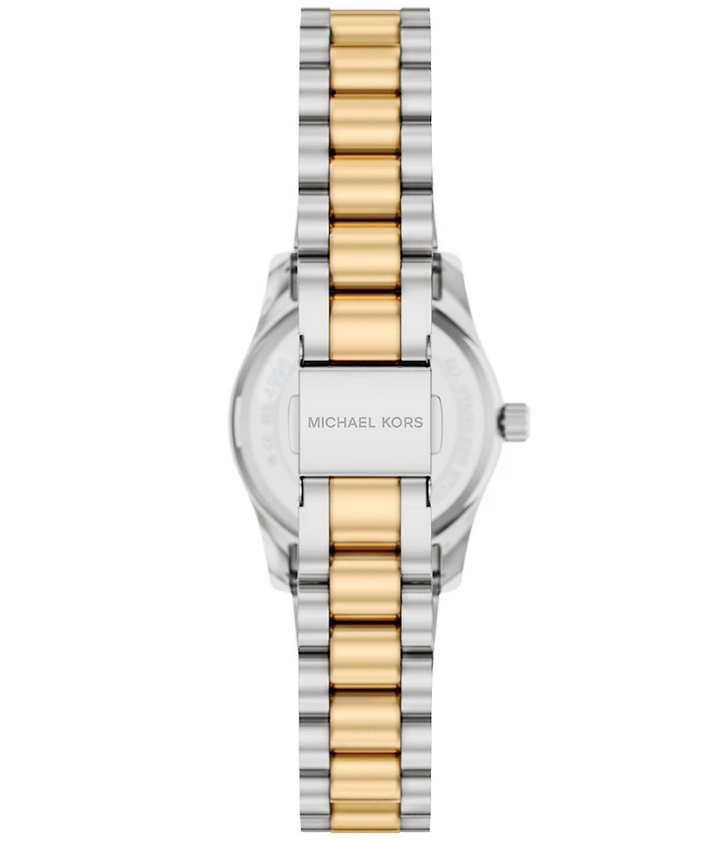 Michael Kors Women's Lexington Quartz Three Hand Stainless Steel Bracelet Watch