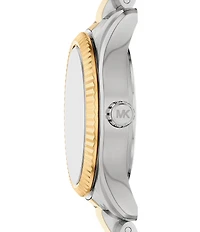 Michael Kors Women's Lexington Quartz Three Hand Stainless Steel Bracelet Watch