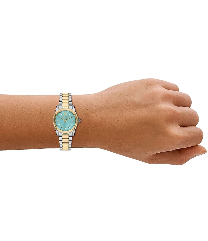 Michael Kors Women's Lexington Quartz Three Hand Stainless Steel Bracelet Watch