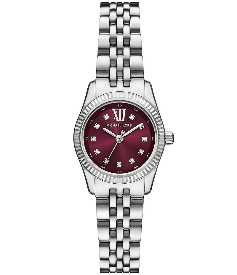 Michael Kors Women's Lexington Quartz Three Hand Stainless Steel Bracelet Watch