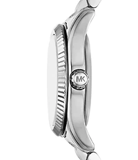 Michael Kors Women's Lexington Quartz Three Hand Stainless Steel Bracelet Watch