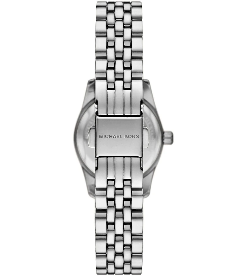 Michael Kors Women's Lexington Quartz Three Hand Stainless Steel Bracelet Watch