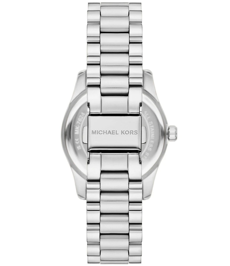 Michael Kors Women's Lexington Quartz Three-Hand Stainless Steel Bracelet Watch