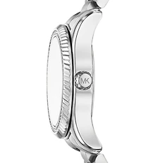 Michael Kors Women's Lexington Quartz Three-Hand Stainless Steel Bracelet Watch