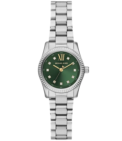 Michael Kors Women's Lexington Quartz Three Hand Stainless Steel Bracelet Watch