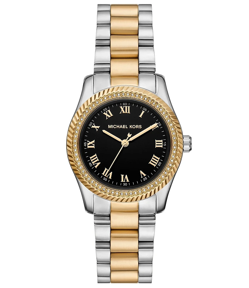 Michael Kors Women's Lexington Quartz Three-Hand Stainless Steel Bracelet Watch