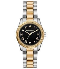 Michael Kors Women's Lexington Quartz Three-Hand Stainless Steel Bracelet Watch