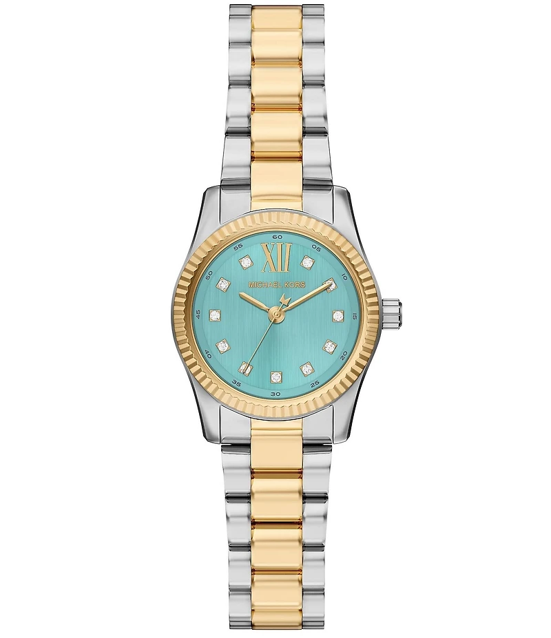 Michael Kors Women's Lexington Quartz Three Hand Stainless Steel Bracelet Watch