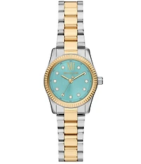 Michael Kors Women's Lexington Quartz Three Hand Stainless Steel Bracelet Watch