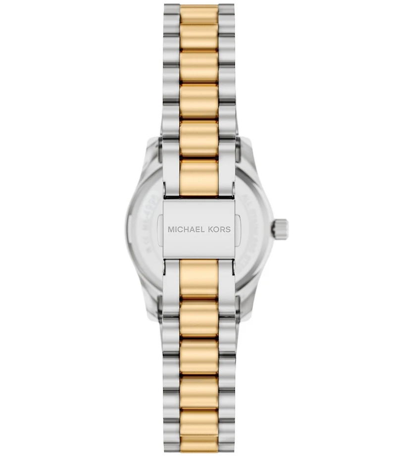 Michael Kors Women's Lexington Quartz Three Hand Stainless Steel Bracelet Watch