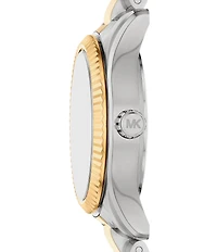 Michael Kors Women's Lexington Quartz Three Hand Stainless Steel Bracelet Watch