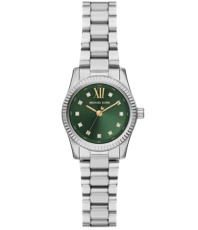 Michael Kors Women's Lexington Quartz Three Hand Stainless Steel Bracelet Watch