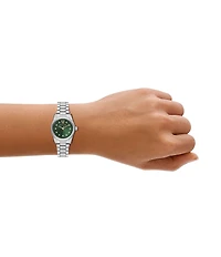 Michael Kors Women's Lexington Quartz Three Hand Stainless Steel Bracelet Watch