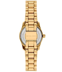Michael Kors Women's Lexington Quartz Three-Hand Stainless Steel Bracelet Watch and Bracelet Set