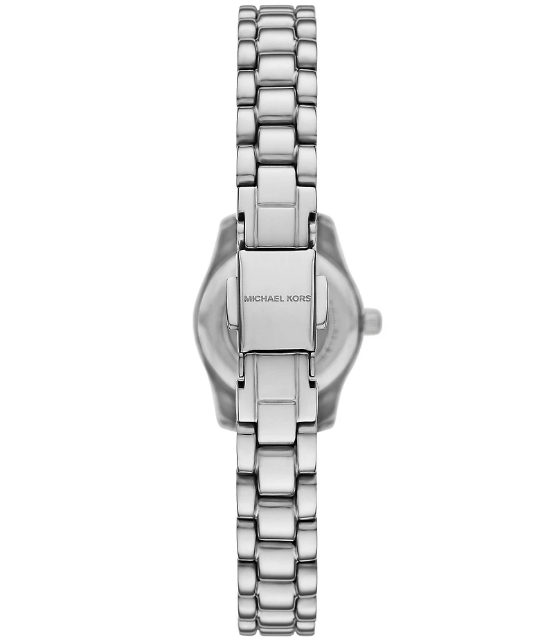 Michael Kors Women's Lexington Quartz Three Hand Stainless Steel Bracelet Watch Gift Set