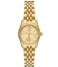 Michael Kors Women's Lexington Three-Hand Stainless Steel Bracelet Watch