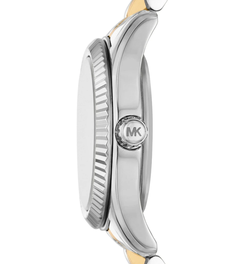 Michael Kors Women's Lexington Three-Hand Stainless Steel Bracelet Watch