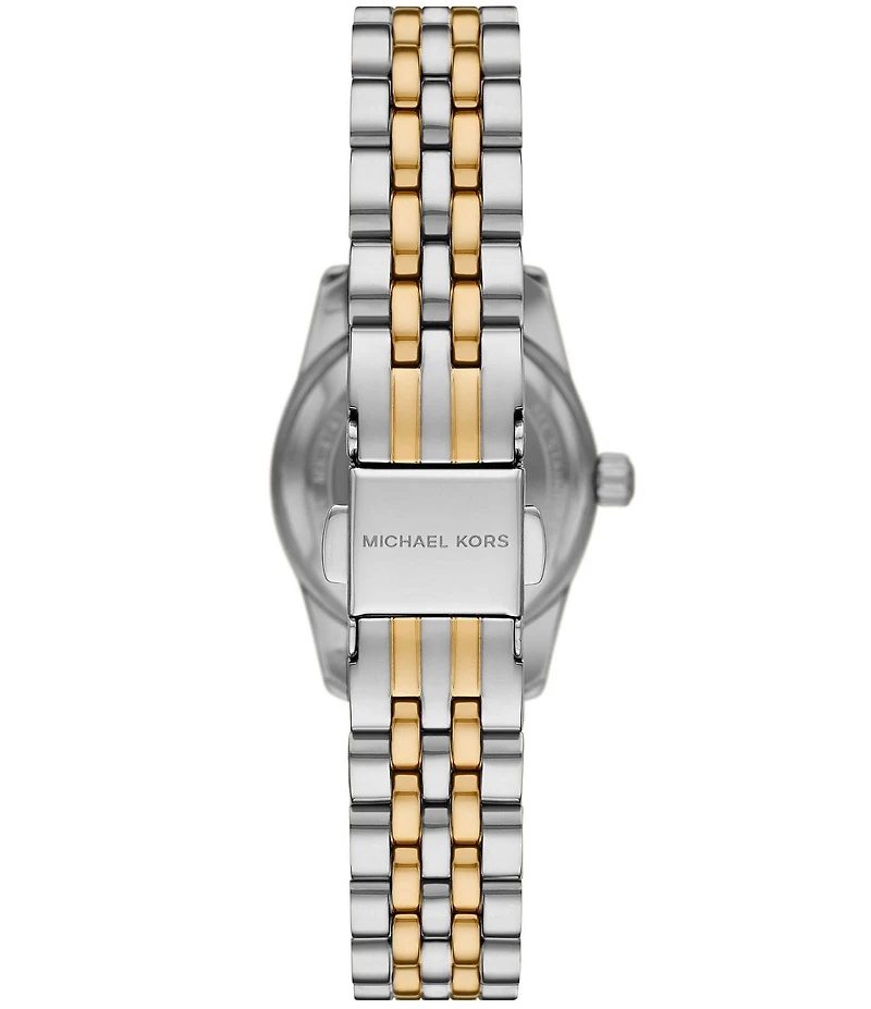 Michael Kors Women's Lexington Three-Hand Stainless Steel Bracelet Watch