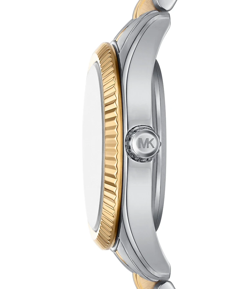 Michael Kors Women's Lexington Three-Hand Stainless Steel Bracelet Watch