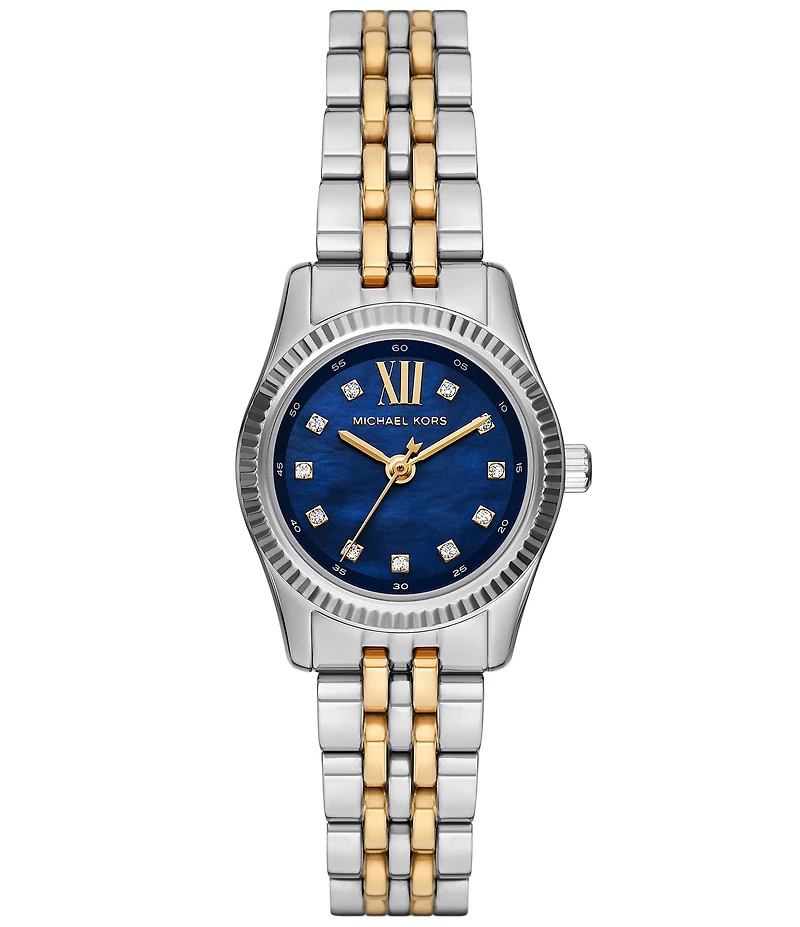 Michael Kors Women's Lexington Three-Hand Stainless Steel Bracelet Watch
