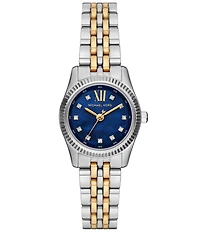 Michael Kors Women's Lexington Three-Hand Stainless Steel Bracelet Watch